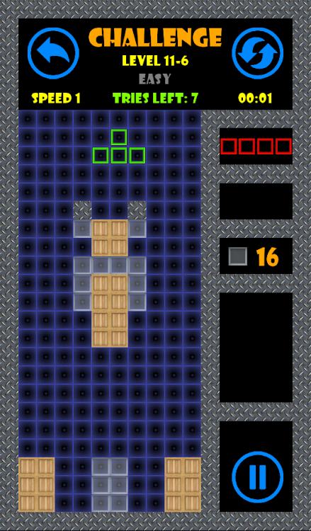 #4. Blocktris Challenge (Android) By: JDevGames