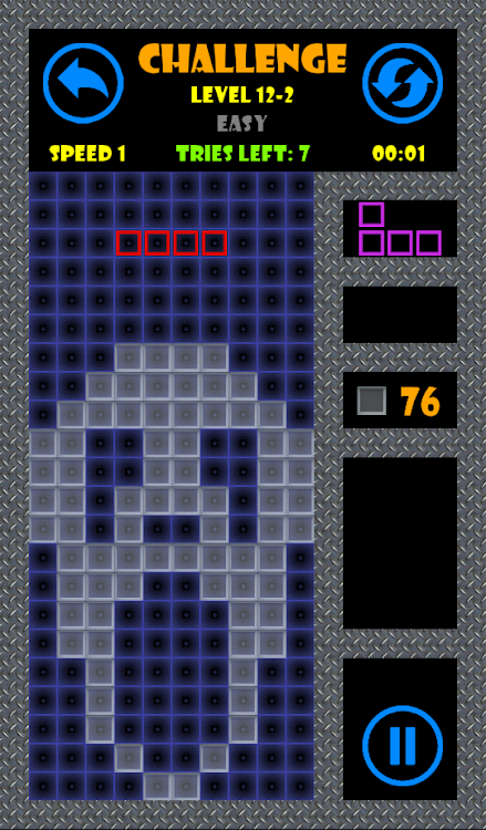 #5. Blocktris Challenge (Android) By: JDevGames