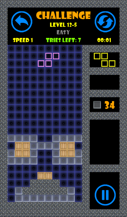 #6. Blocktris Challenge (Android) By: JDevGames