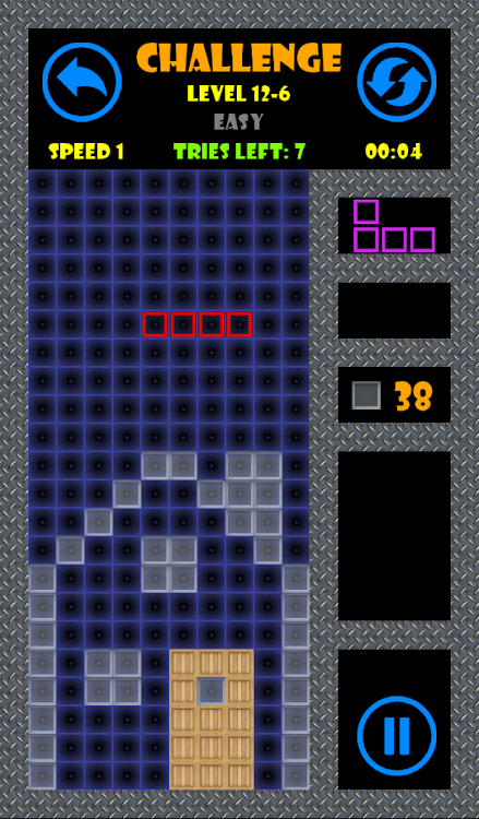 #7. Blocktris Challenge (Android) By: JDevGames