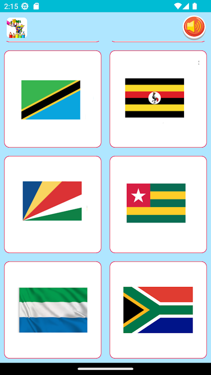 #5. African flags coloring book (Android) By: Nurlaela