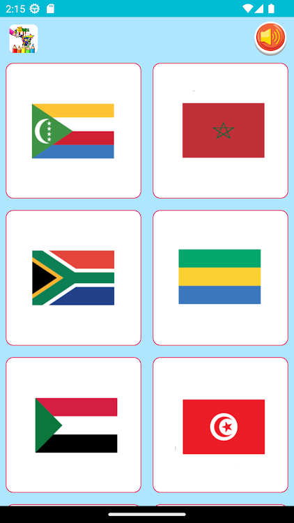 #9. African flags coloring book (Android) By: Nurlaela