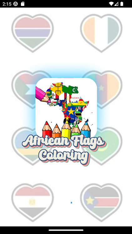 #10. African flags coloring book (Android) By: Nurlaela