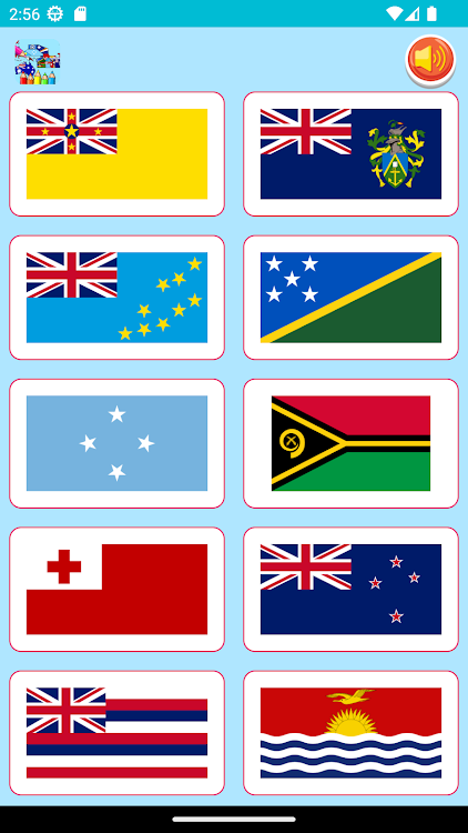 #8. Coloring Oceania Flags (Android) By: Nurlaela