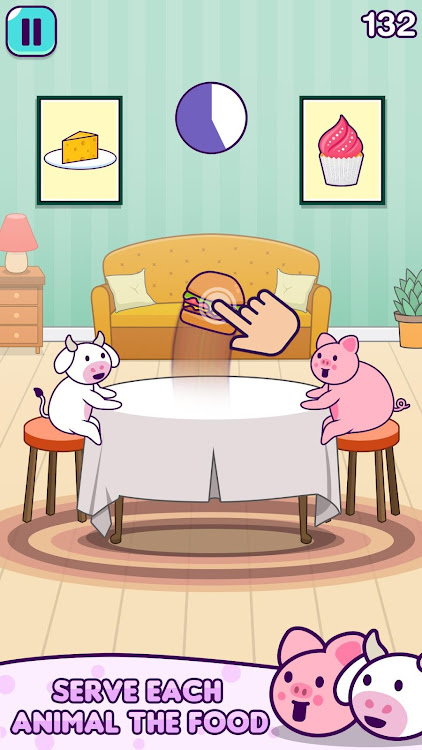 #5. Bunny vs Kitty Pancake:Kawaii (Android) By: ThinkQube