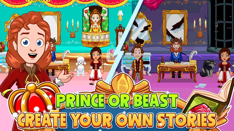 #2. Wonderland : Beauty & Beast (Android) By: My Town Games Ltd