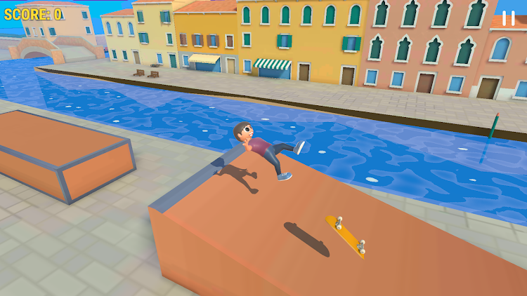 #2. Skate King: Skateboard Stunts (Android) By: SJI Games