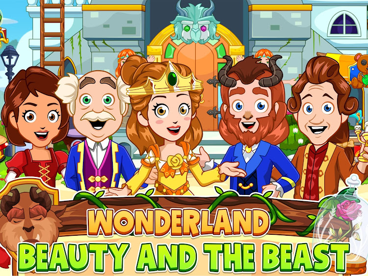 #6. Wonderland : Beauty & Beast (Android) By: My Town Games Ltd