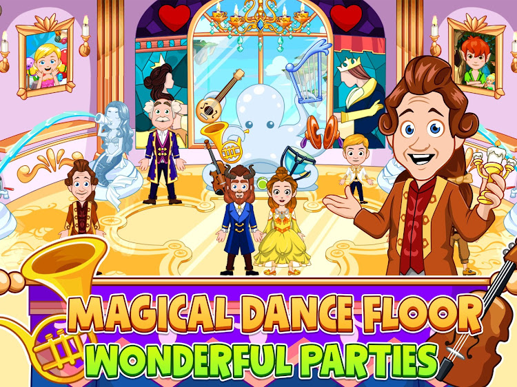 #8. Wonderland : Beauty & Beast (Android) By: My Town Games Ltd