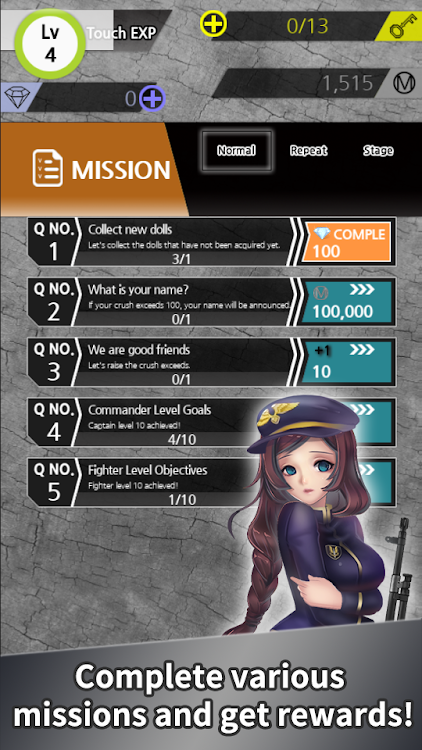 #6. Girls Battlefield S (Android) By: zensty