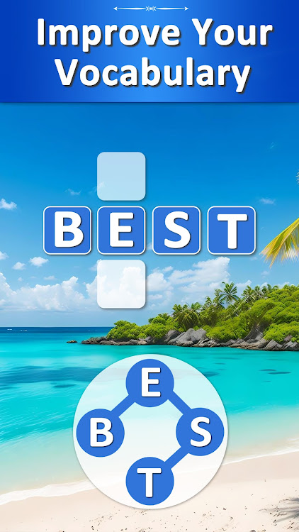 #10. Word Cross - Crossword Puzzle (Android) By: Solitaire Card Studio