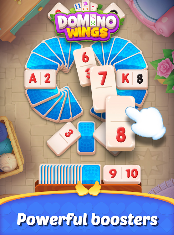 #4. Domino Wings (Android) By: Neon Game