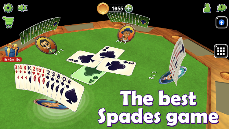 #6. Spades 3D (Android) By: Toni Rajkovski