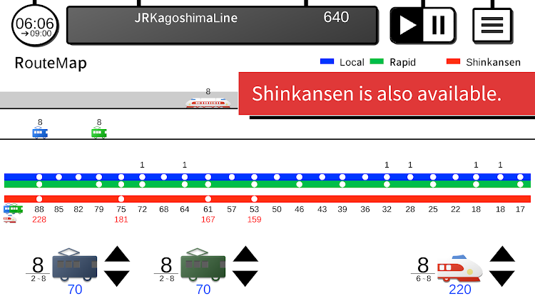 #2. Tokyo Train 2 (Android) By: MikuniRailwayGames