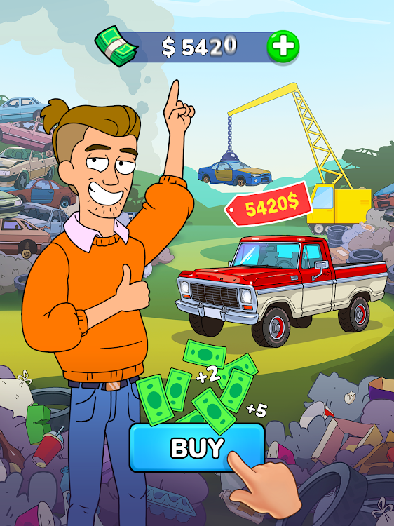 #9. Cash King: Tycoon Earn Money (Android) By: BFK Games