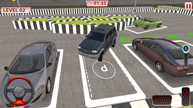 #3. 4x4 SUV Car Parking Game (Android) By: GameEnix - Monster Truck Racing,Action Games