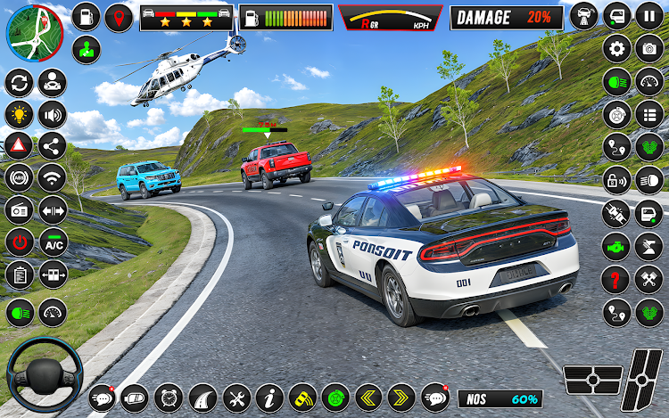 #2. Cop-Car Simulator Car Games 3d (Android) By: Micro Madness