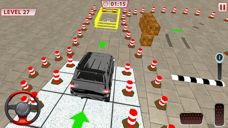 #2. 4x4 SUV Car Parking Game (Android) By: GameEnix - Monster Truck Racing,Action Games