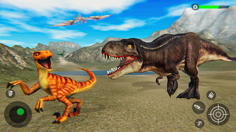 #4. Bowmaster Dinosaur Hunter Game (Android) By: Play Vertex