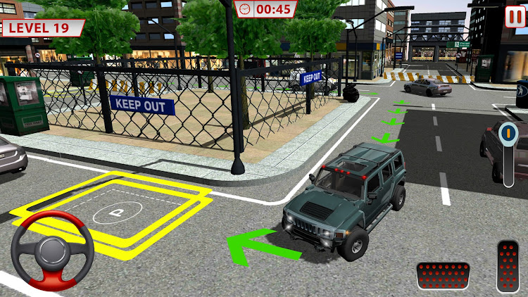 #6. 4x4 SUV Car Parking Game (Android) By: GameEnix - Monster Truck Racing,Action Games