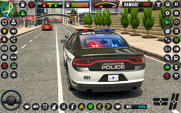 #5. Cop-Car Simulator Car Games 3d (Android) By: Micro Madness