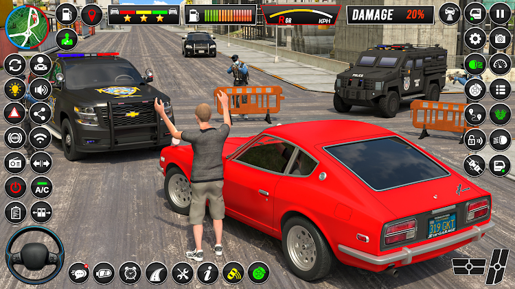 #8. Cop-Car Simulator Car Games 3d (Android) By: Micro Madness