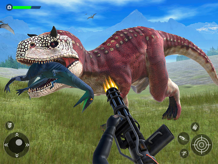 #9. Bowmaster Dinosaur Hunter Game (Android) By: Play Vertex