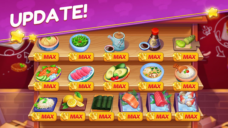 #6. Cooking Voyage : Cook & Travel (Android) By: Newvoy Games