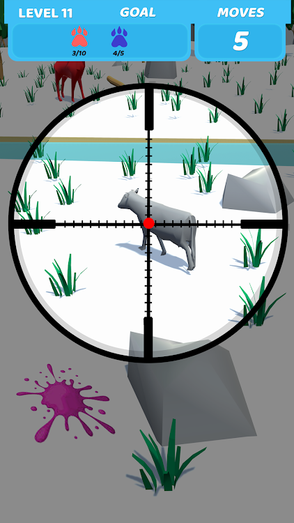 #2. Paint Ball Shooting : Animal (Android) By: Satisfying Games by Pantra Studios