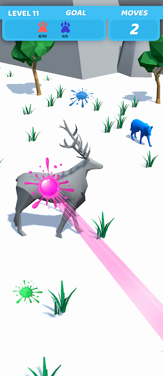 #7. Paint Ball Shooting : Animal (Android) By: Satisfying Games by Pantra Studios