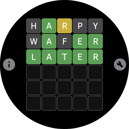 #9. Word - Daily word game (Android) By: Douglas Silva :: Dect