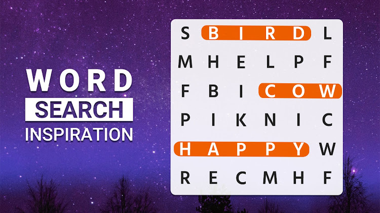 #9. Word Search Inspiration (Android) By: Puzzle1Studio