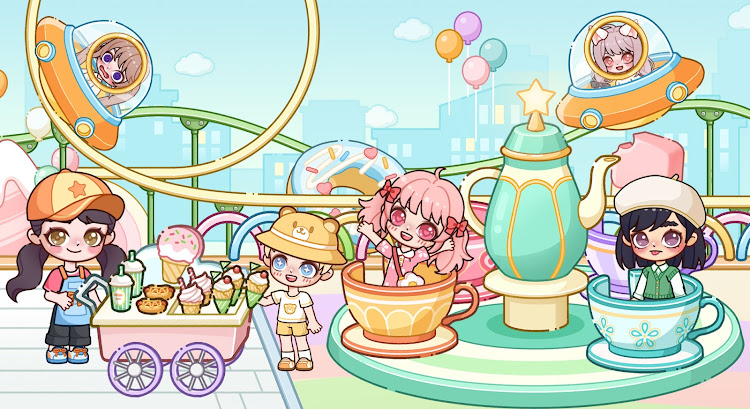 #5. Candyville:Avatar City (Android) By: Kitten Doll Studio