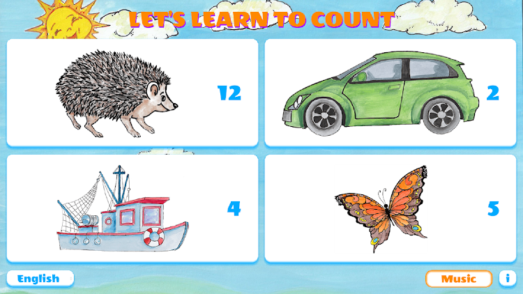 #8. Let's learn to count (Android) By: Headtime