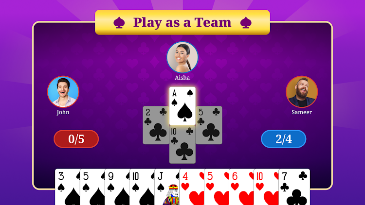 #7. Spades (Android) By: Yarsa Games