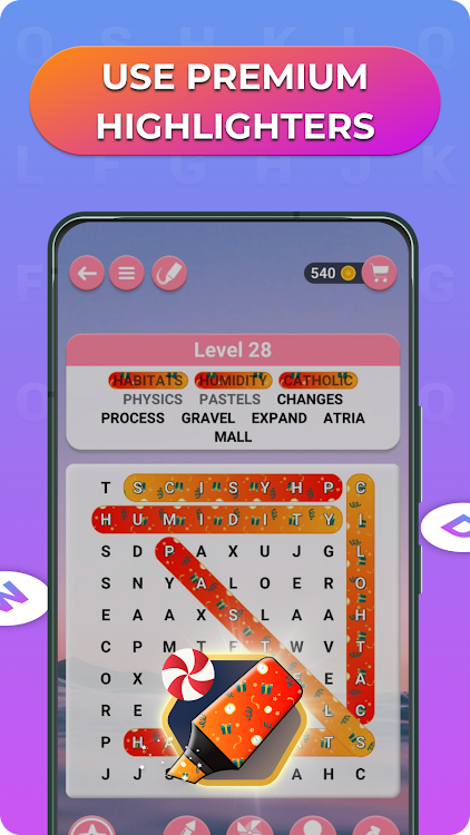 #3. Word Journey: Word Search Game (Android) By: NewPubCo