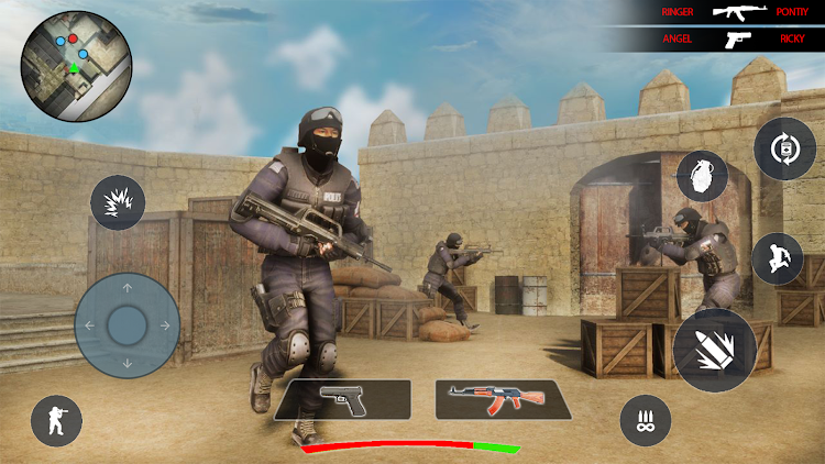 #6. FPS Commando: Military games (Android) By: BOLD CAT