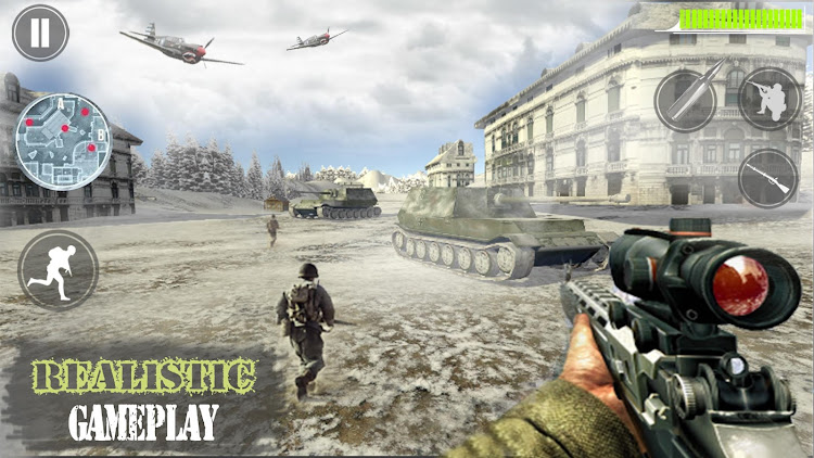 #2. Last Hero Of WW2 Sniper (Android) By: Great Gamerz Inc.