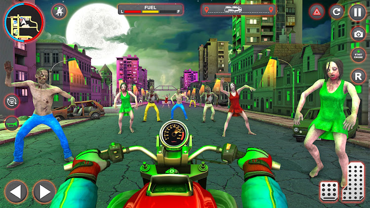 #4. Motorbike Traffic Race Game 3D (Android) By: Contra 3D Games