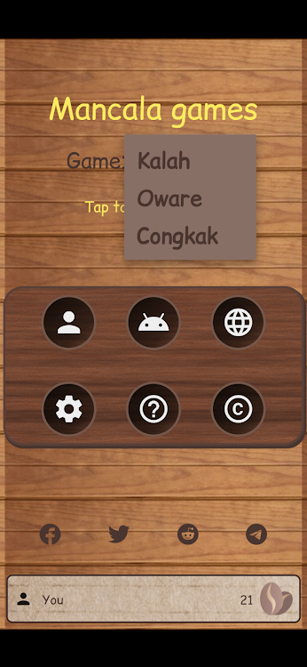 #2. Mancala games Pro (Android) By: Vadym Khokhlov