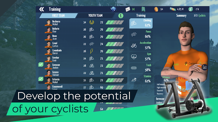 #4. Live Cycling Manager Pro 2024 (Android) By: Xagu Studios