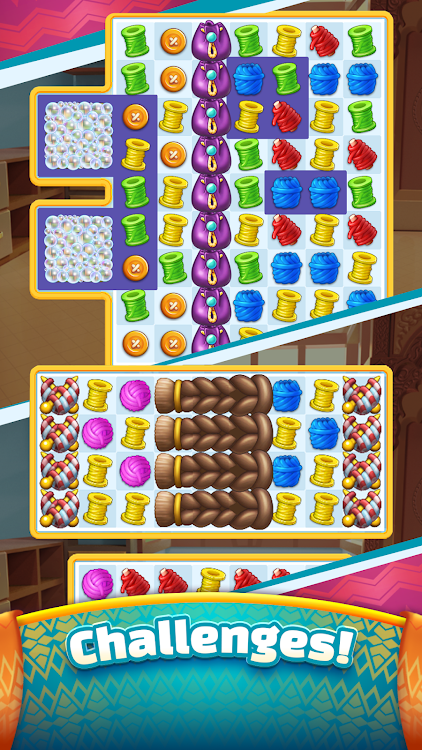 #2. Cotton Match - Match 3 Game (Android) By: Wisageni Studio