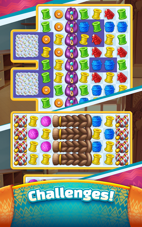 #8. Cotton Match - Match 3 Game (Android) By: Wisageni Studio