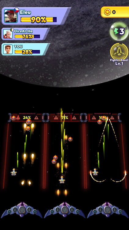 #3. Galaxy Trek (Android) By: LeoCool Games