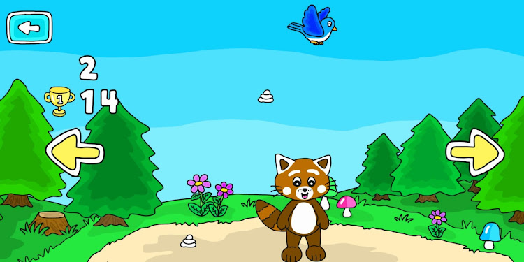 #5. Pukkins Camping - Barnspel (Android) By: Fun, educational and interactive games for kids