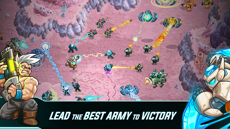 #5. Iron Marines 2 - Invasion RTS (Android) By: Ironhide Games