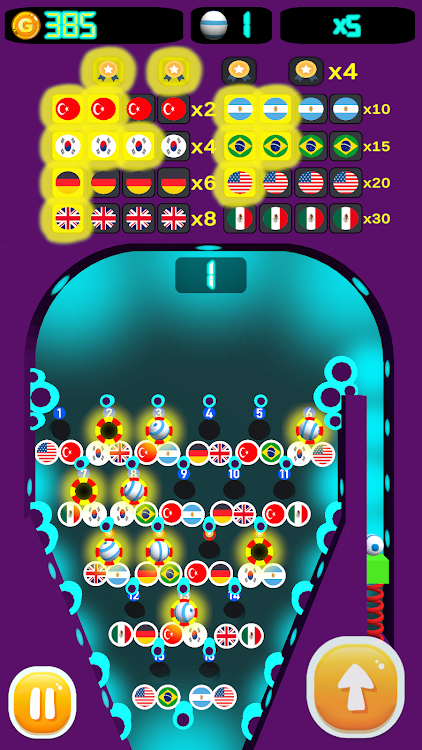 #2. PINBALL 6 Balls Flipper (Android) By: Pitu Game Developer