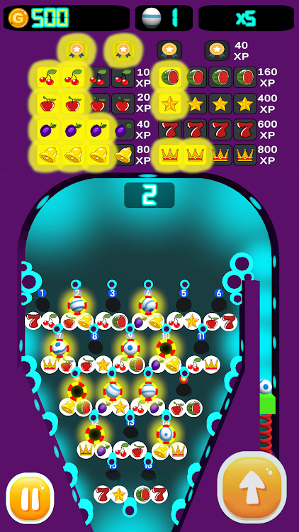 #9. PINBALL 6 Balls Flipper (Android) By: Pitu Game Developer