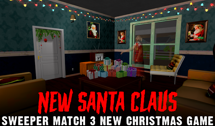 #5. Granny Santa Claus Match 3 (Android) By: Yoohaan Games