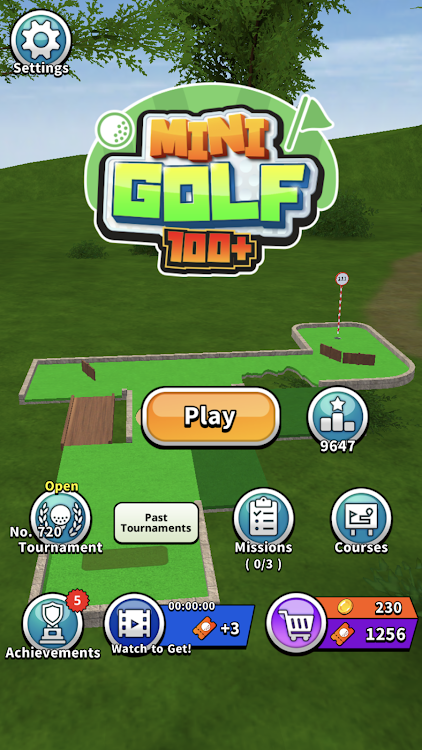 #8. Mini Golf 100+ (Putt-Putt) (Android) By: Wasabi Applications (わさびアプリ)